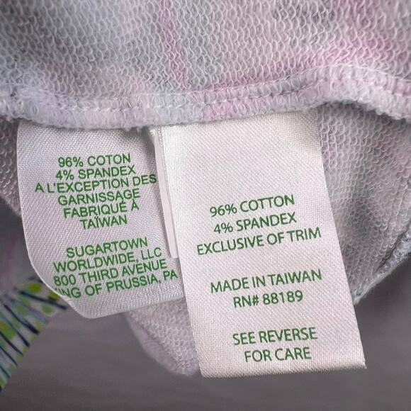 Lilly Pulitzer “Oh Shello” Skipper Popover ¼ Zip Pullover Seashell Print Cotton - Picture 9 of 15